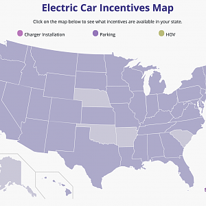 Electric Vehicle Incentives Map USA
